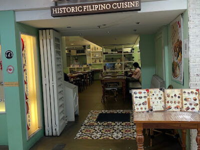 Dekada, Historic Filipino Cuisine